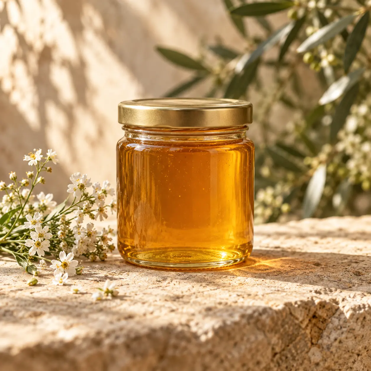Tarro de miel artesanal